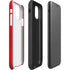 Denmark Soccer Flag iPhone 11 Pro Max Impact Case